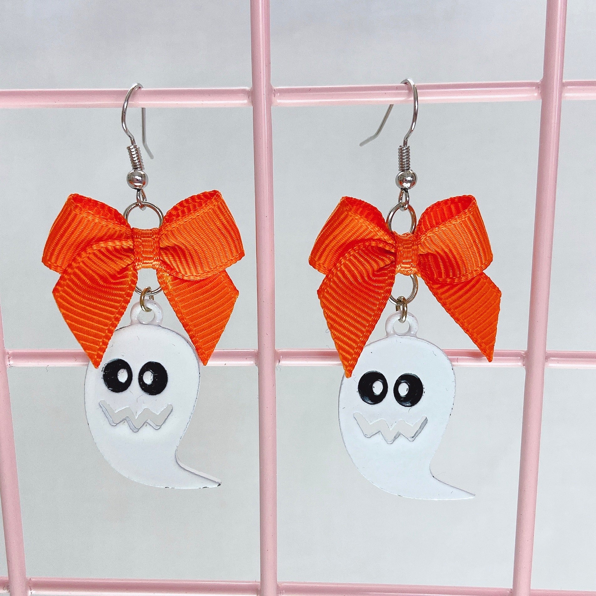 White Ghost Earrings (4 Colors) - Lolita Collective