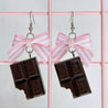 Milk Chocolate Earrings (6 Colors) - Lolita Collective