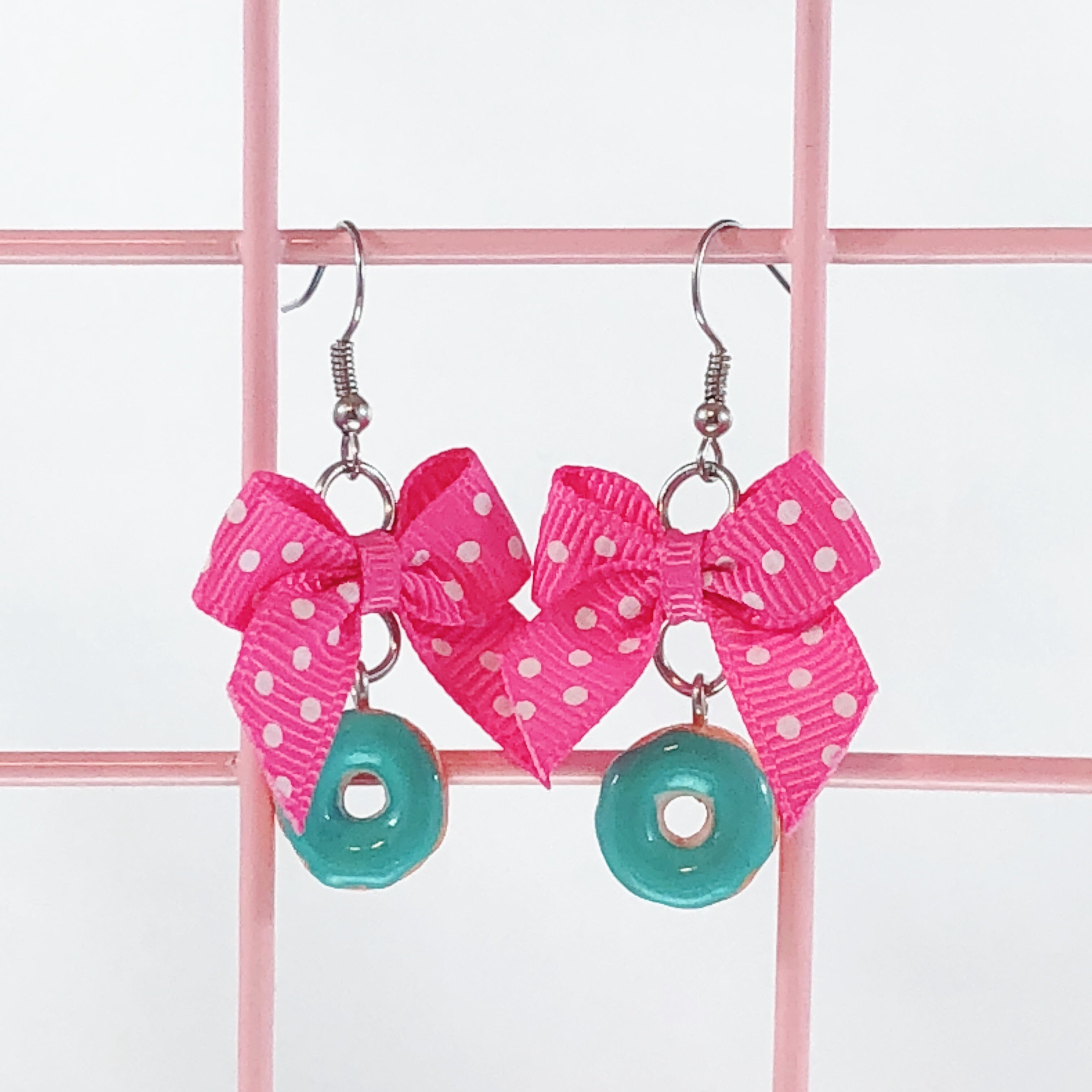 Donut Earrings (5 Colors) - Lolita Collective