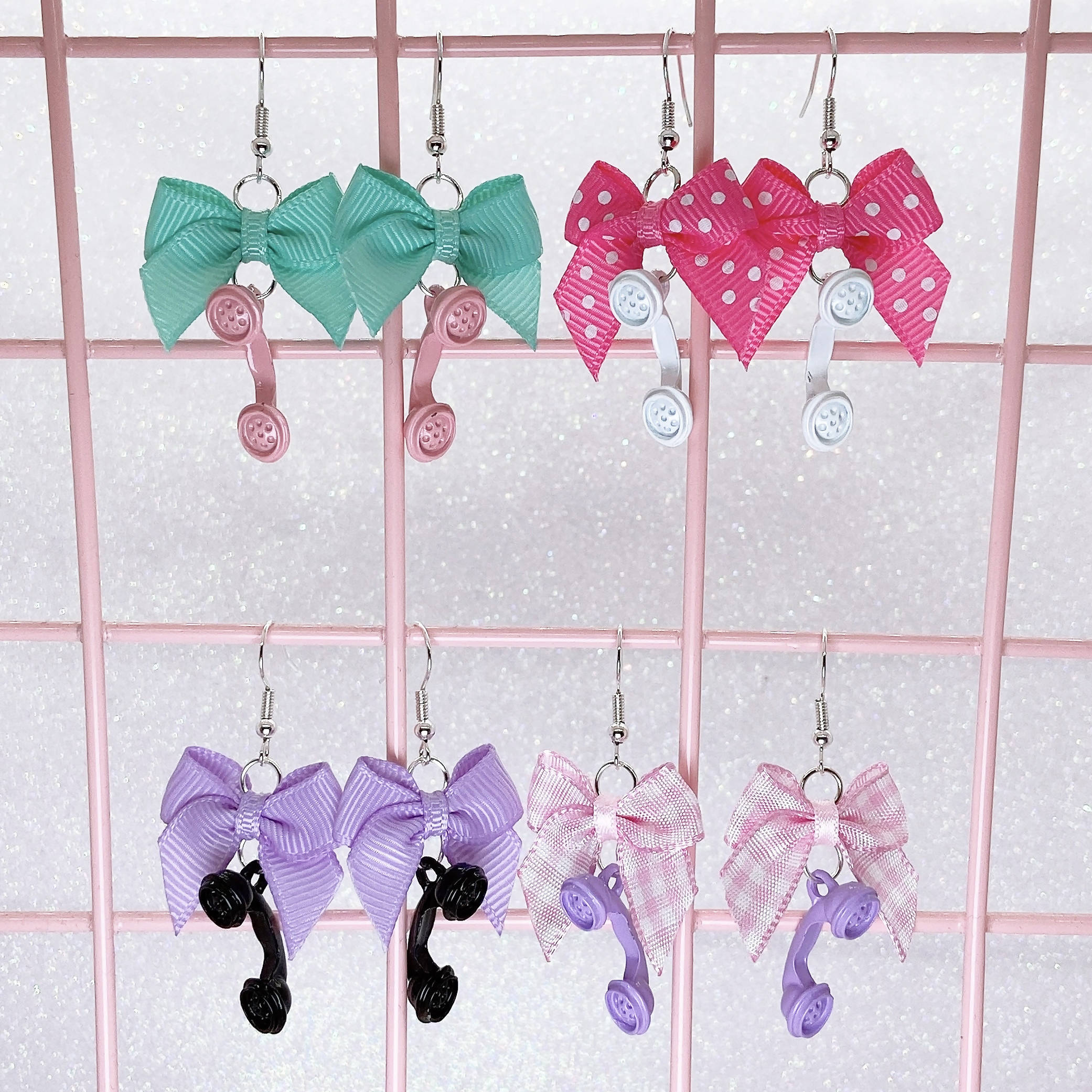 Telephone Earrings (4 Colors) - Lolita Collective