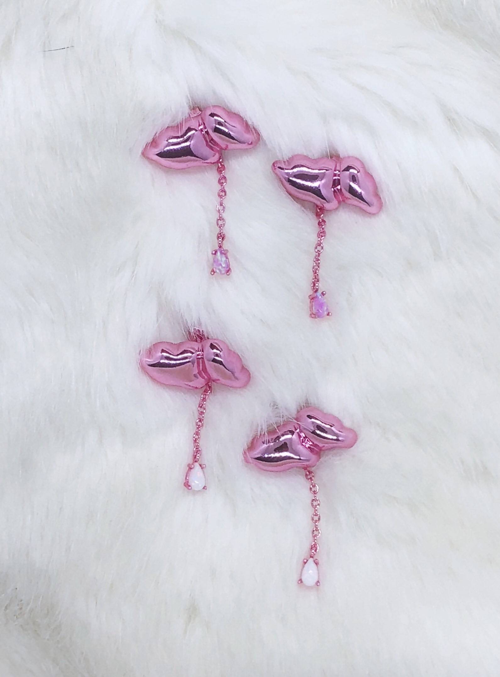 Pink Cloud Earring - Lolita Collective