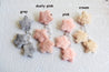 2-Way Fuzzy Star Clips (4 colors) - Lolita Collective