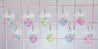 Two Tone Candy Heart Earrings (5 Colors) - Lolita Collective