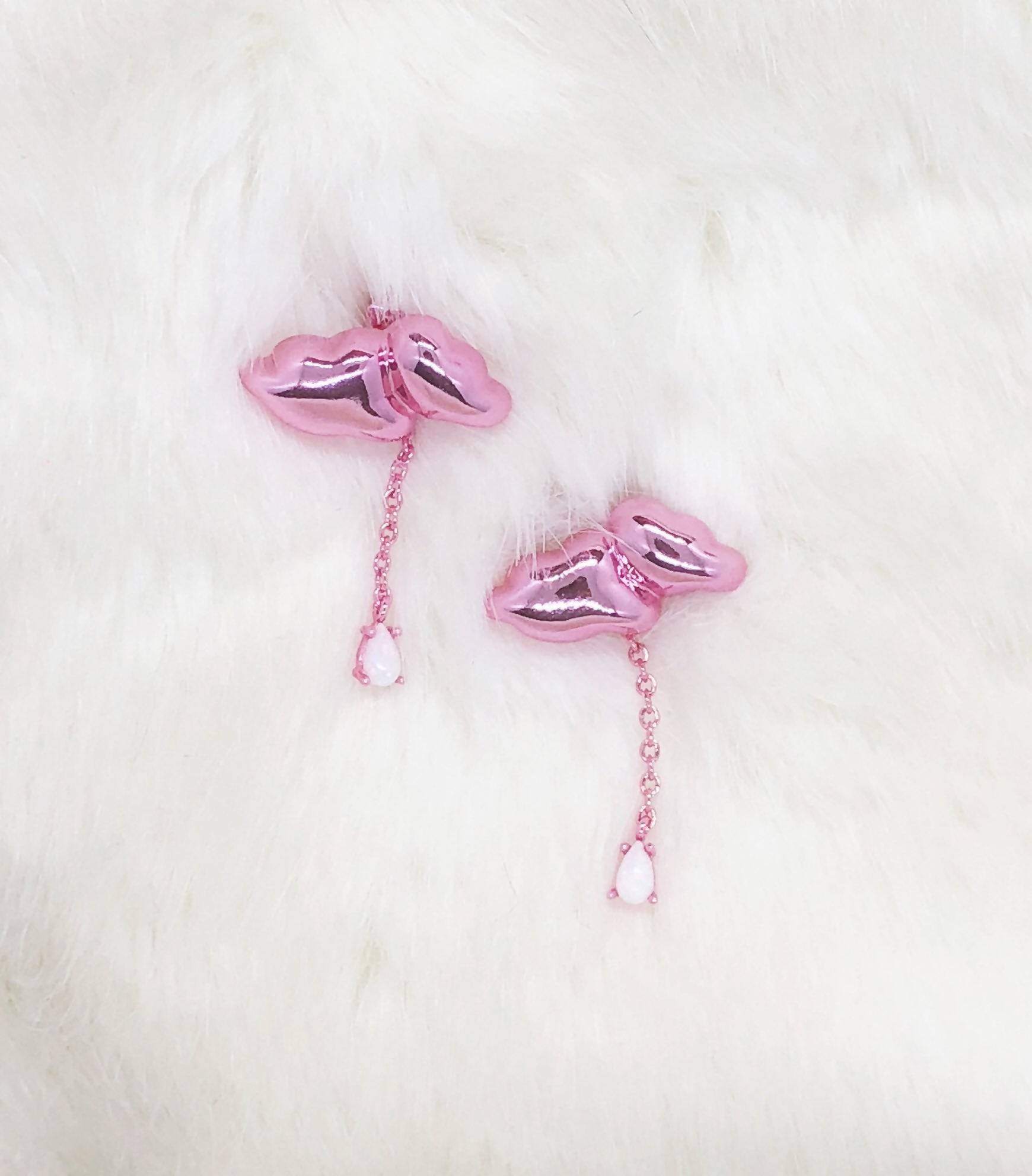 Pink Cloud Earring - Lolita Collective