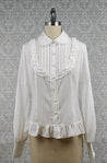 High Peter Pan Collar Blouse (3 Colors) - Lolita Collective