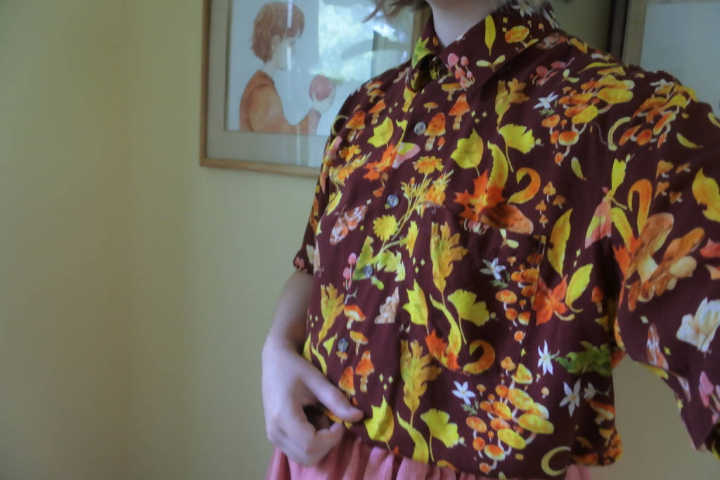 Autumn Spirits Button Down Shirt - Lolita Collective