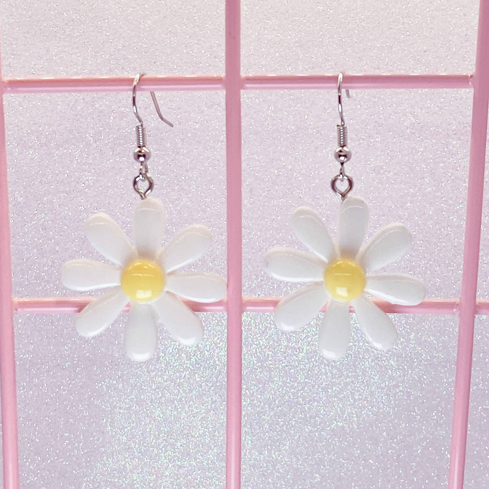 Retro Daisy Earrings (6 Colors) - Lolita Collective