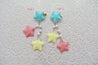 2-Way Multi Pastel Star Clips (4 colors) - Lolita Collective